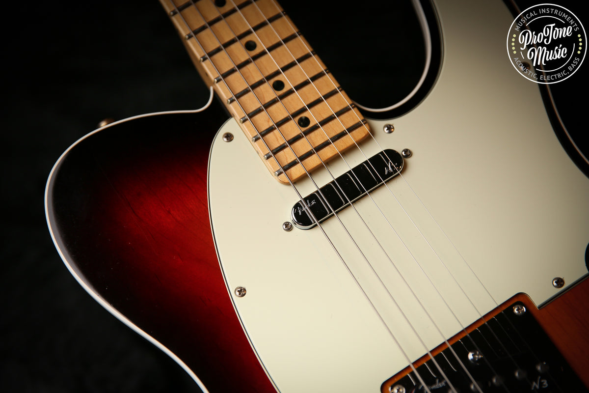2014 Fender American Deluxe Telecaster 3 Tone Sunburst