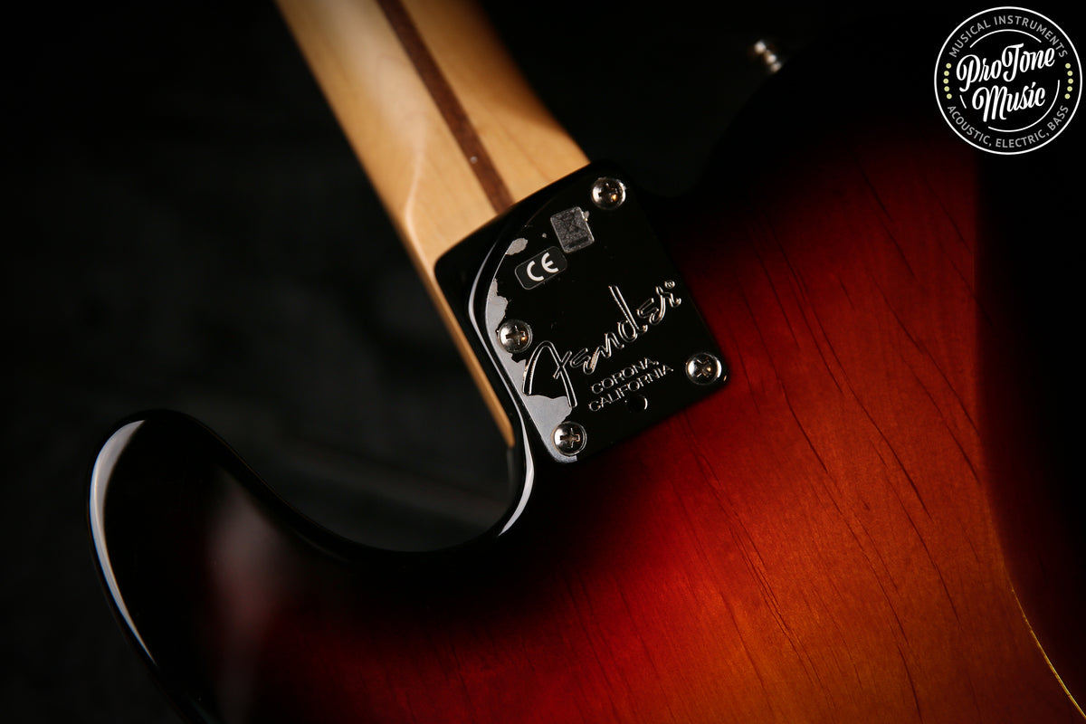 2014 Fender American Deluxe Telecaster 3 Tone Sunburst