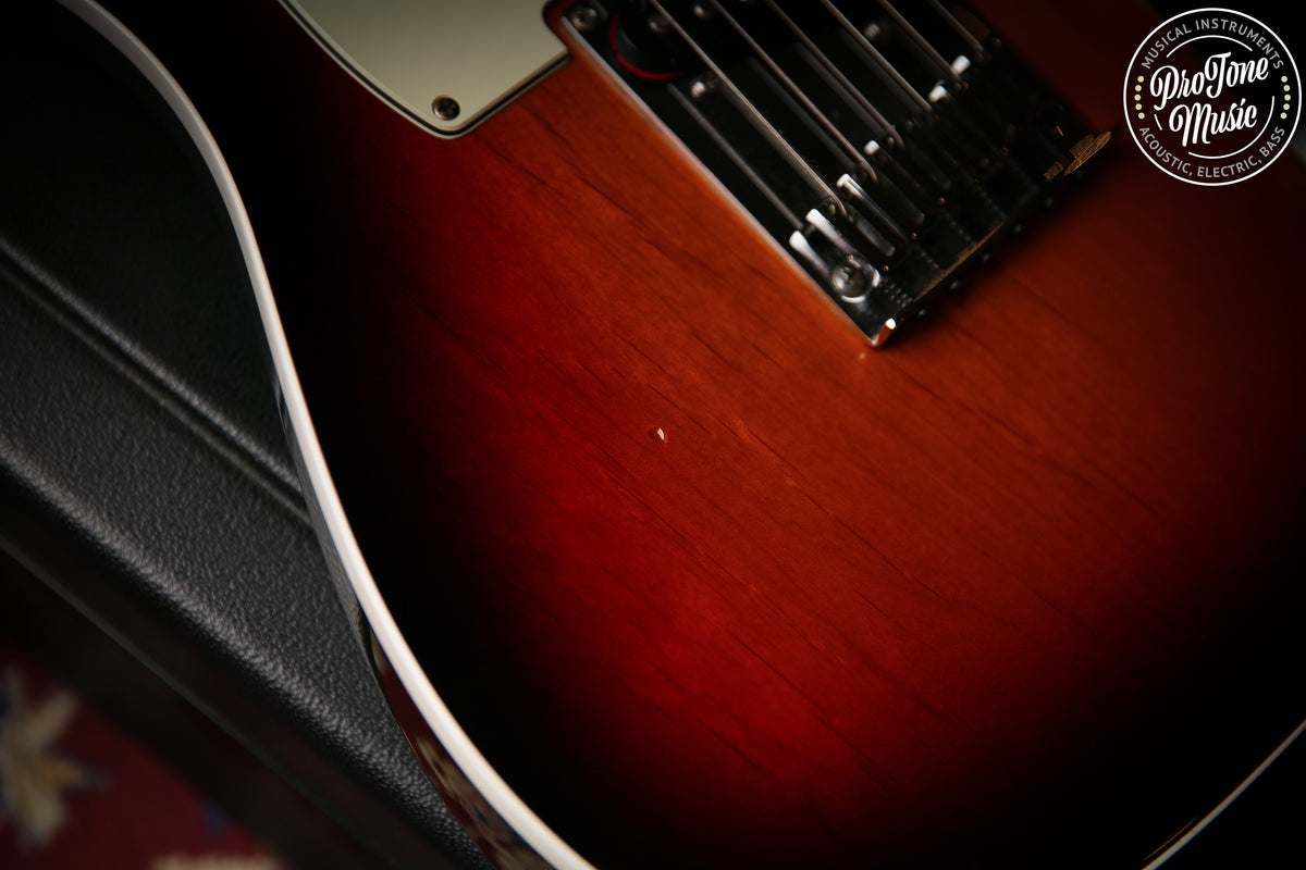 2014 Fender American Deluxe Telecaster 3 Tone Sunburst