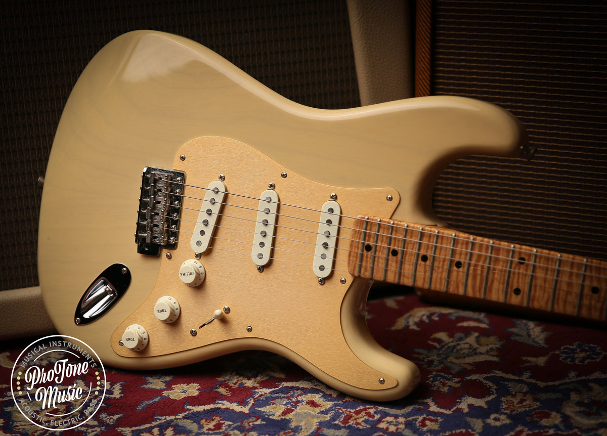 2015 Fender USA Custom Shop Masterbuilt Dale Wilson 50s Stratocaster NOS Honey Blonde - ProTone Music