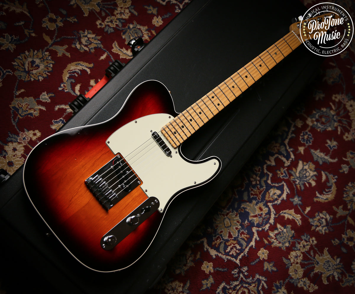 2014 Fender American Deluxe Telecaster 3 Tone Sunburst