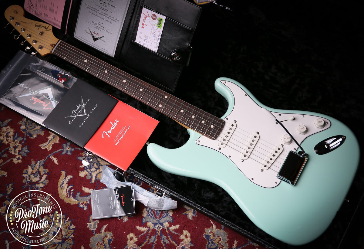 2023 Fender USA Custom Shop 59&#39; Stratocaster NOS FSR Dealer Select Surf Green - ProTone Music