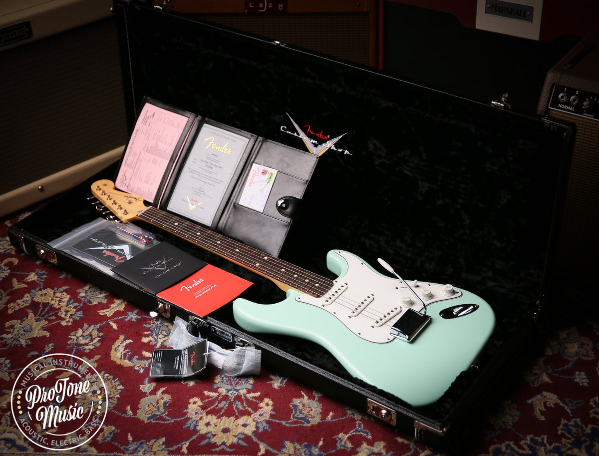 2023 Fender USA Custom Shop 59&#39; Stratocaster NOS FSR Dealer Select Surf Green - ProTone Music