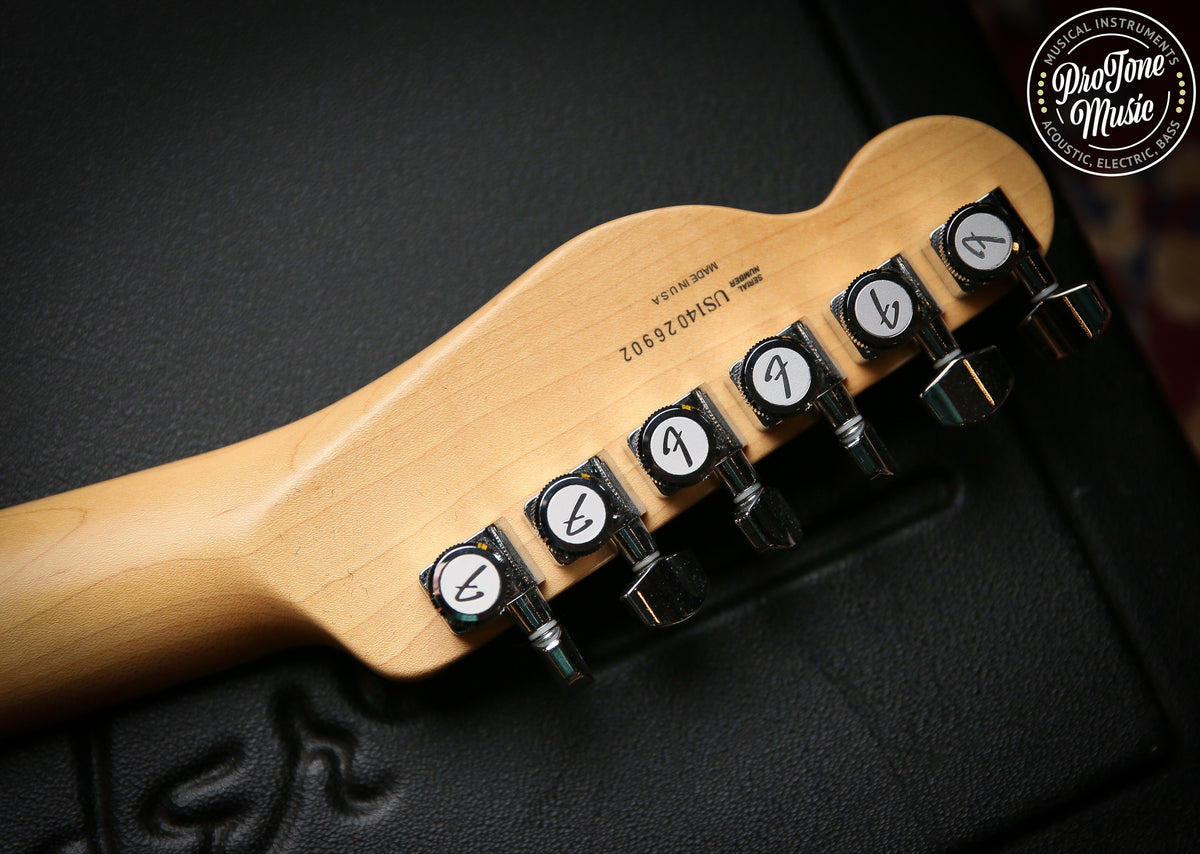 2014 Fender American Deluxe Telecaster 3 Tone Sunburst