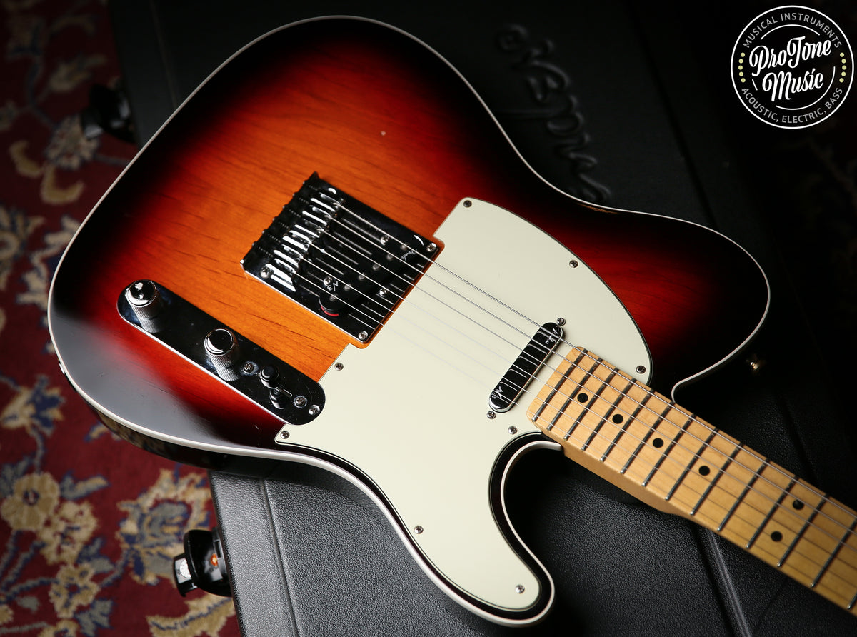 2014 Fender American Deluxe Telecaster 3 Tone Sunburst