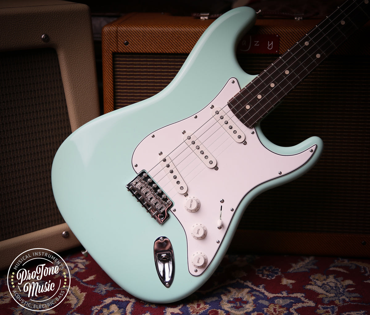 2023 Fender USA Custom Shop 59&#39; Stratocaster NOS FSR Dealer Select Surf Green - ProTone Music