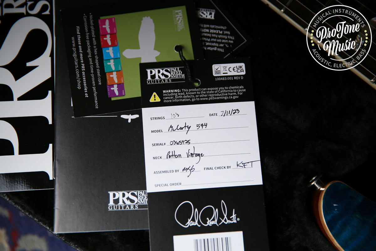 2023 PRS 594 McCarty Aquamarine