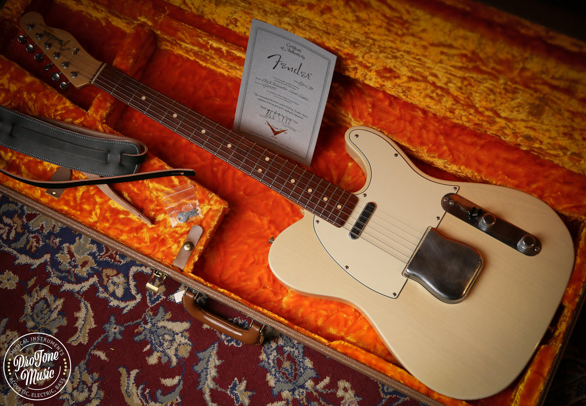 1999 Fender USA Custom Shop 63 Telecaster NOS Vintage Blonde