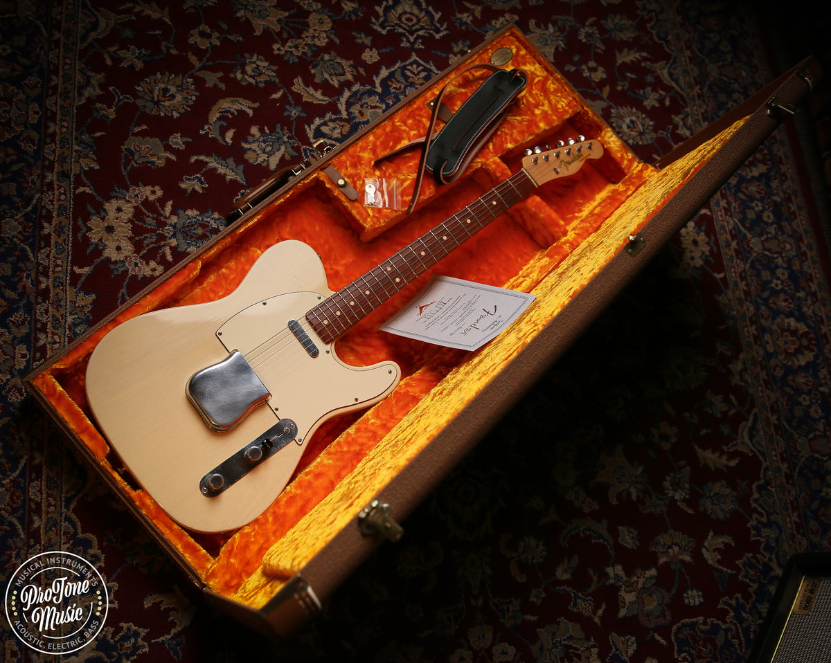 1999 Fender USA Custom Shop 63 Telecaster NOS Vintage Blonde
