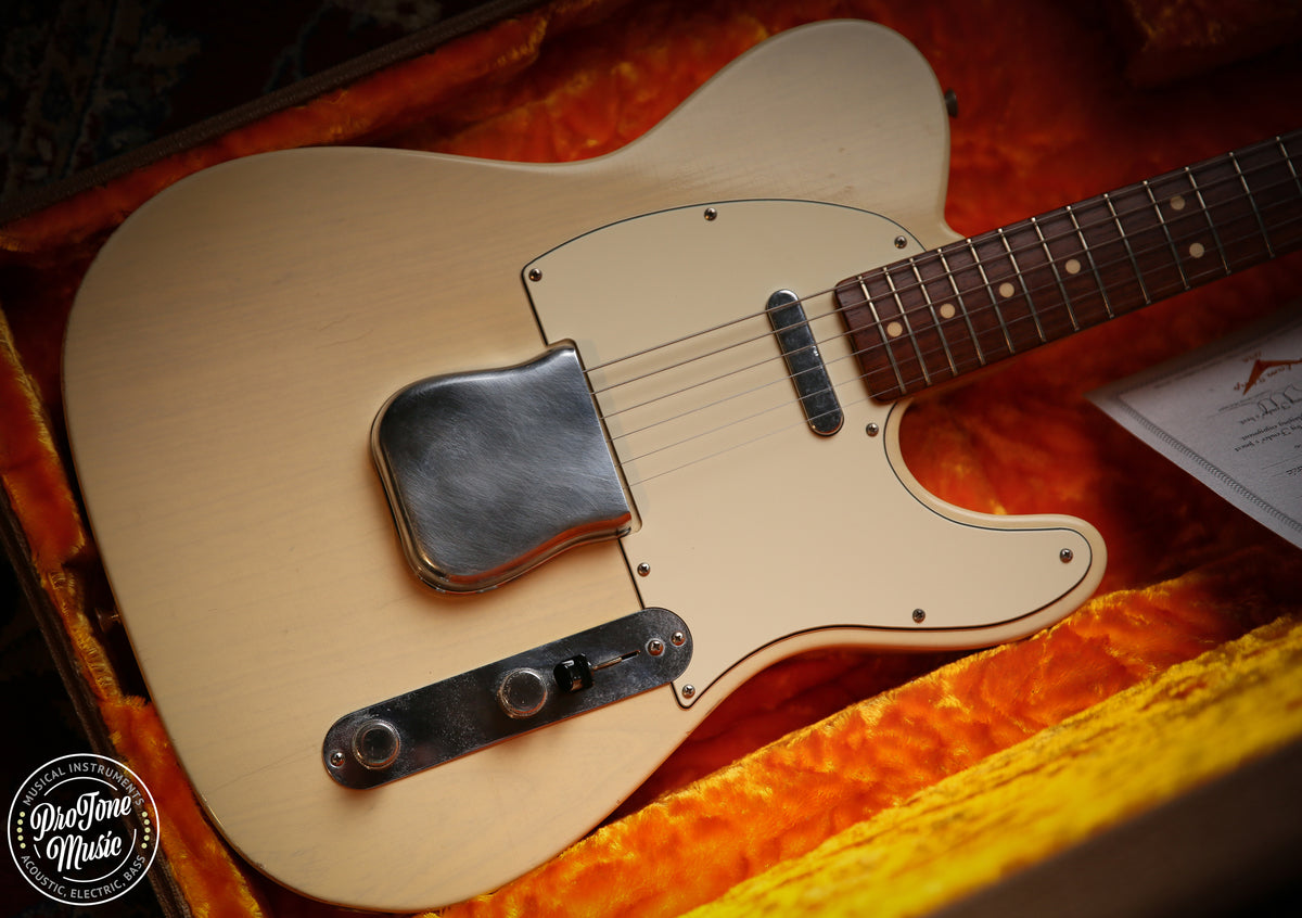1999 Fender USA Custom Shop 63 Telecaster NOS Vintage Blonde