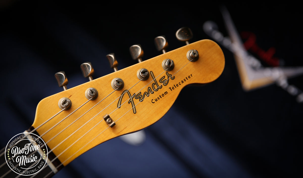 2023 Fender USA Custom Shop 62&#39; Tele Custom Journeyman Relic 3 Tone Sunburst - ProTone Music