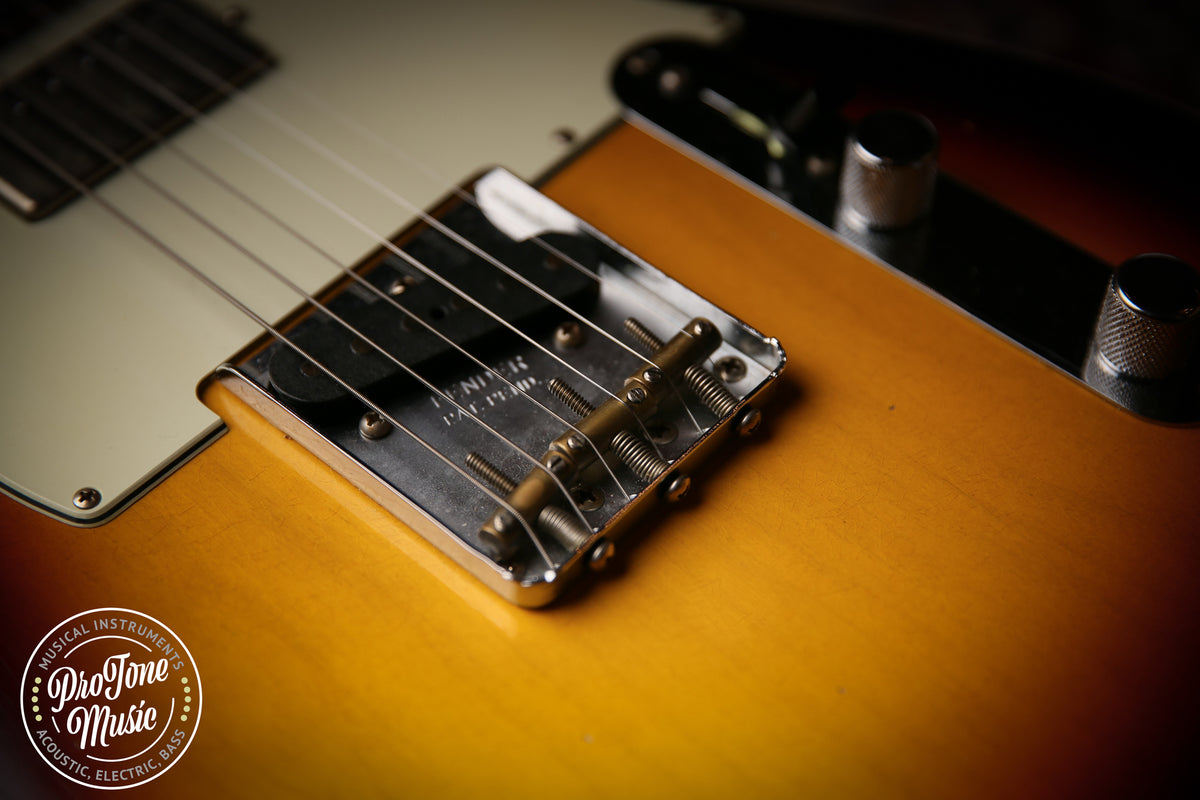2023 Fender USA Custom Shop 62&#39; Tele Custom Journeyman Relic 3 Tone Sunburst - ProTone Music