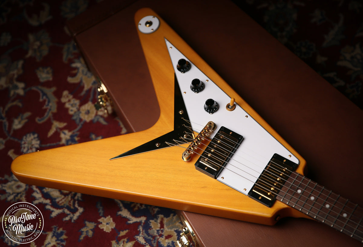 Epiphone 1958 Korina Flying V Left Handed - Inspired by Gibson Collection