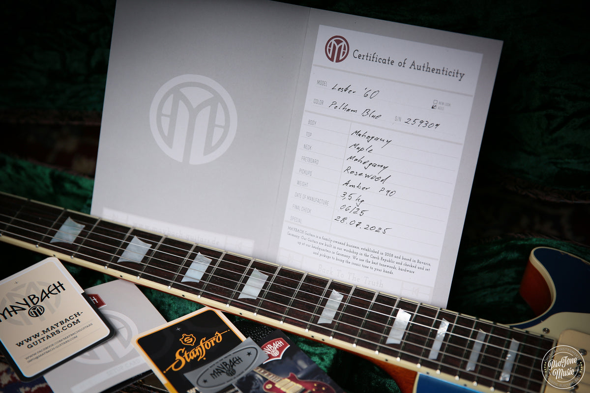 2025 Maybach Lester 60' Aged Pelham Blue