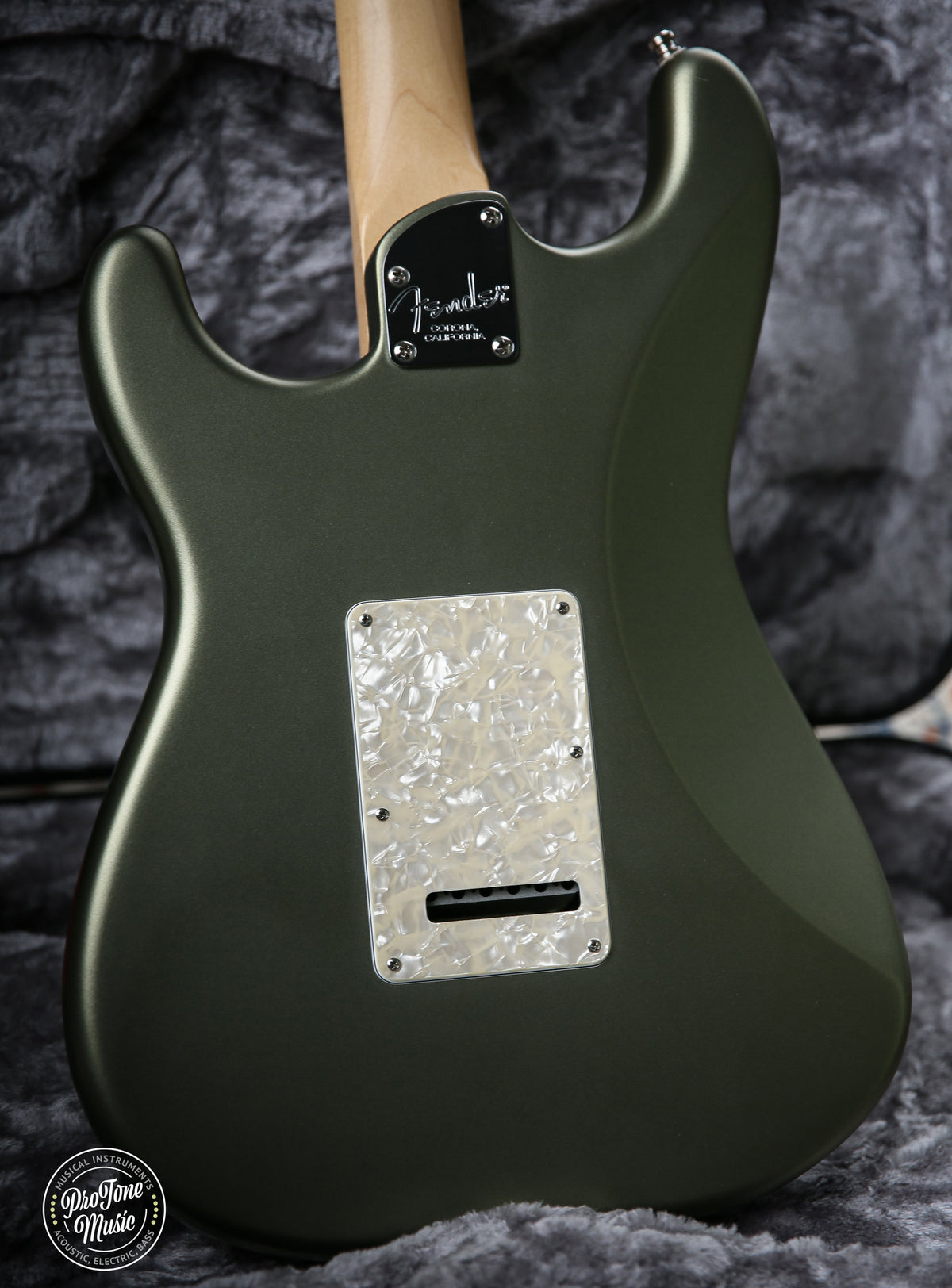 2018 Fender American Elite Stratocaster Satin Jade Pearl