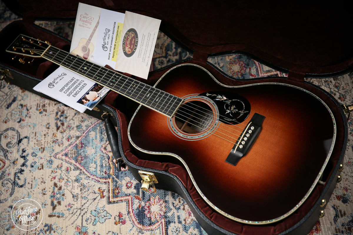 Martin USA Custom Shop OM - 41 Deluxe Normans Rare Guitars - ProTone Music Limited