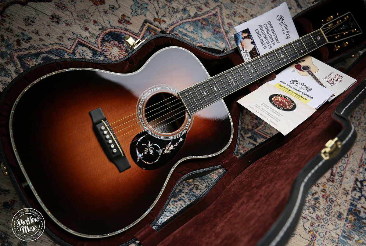 Martin USA Custom Shop OM - 41 Deluxe Normans Rare Guitars - ProTone Music Limited