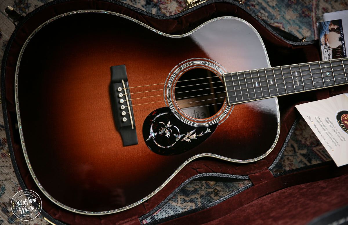 Martin USA Custom Shop OM - 41 Deluxe Normans Rare Guitars - ProTone Music Limited