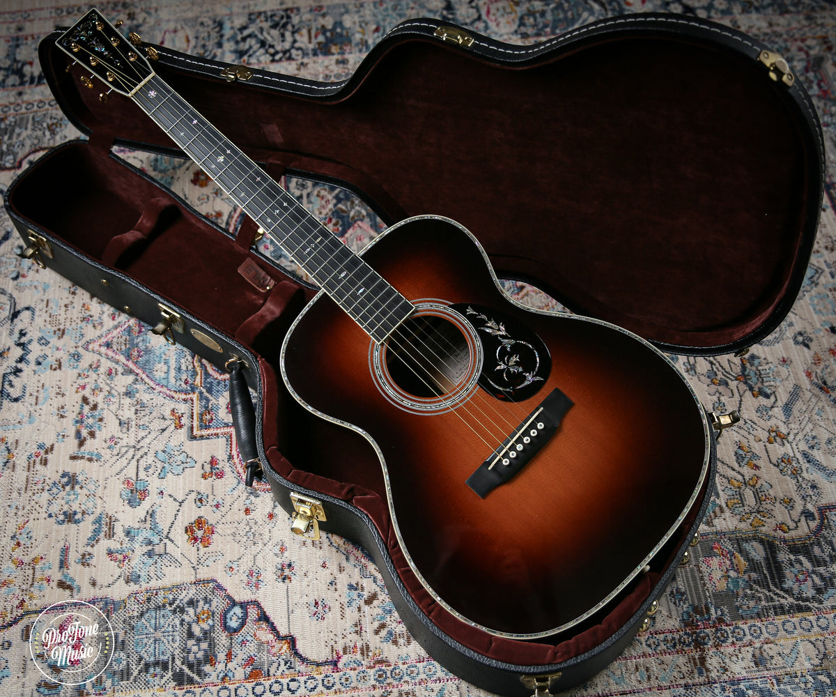 Martin USA Custom Shop OM - 41 Deluxe Normans Rare Guitars - ProTone Music Limited