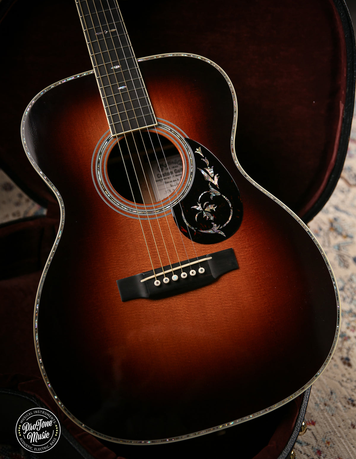 Martin USA Custom Shop OM - 41 Deluxe Normans Rare Guitars - ProTone Music Limited