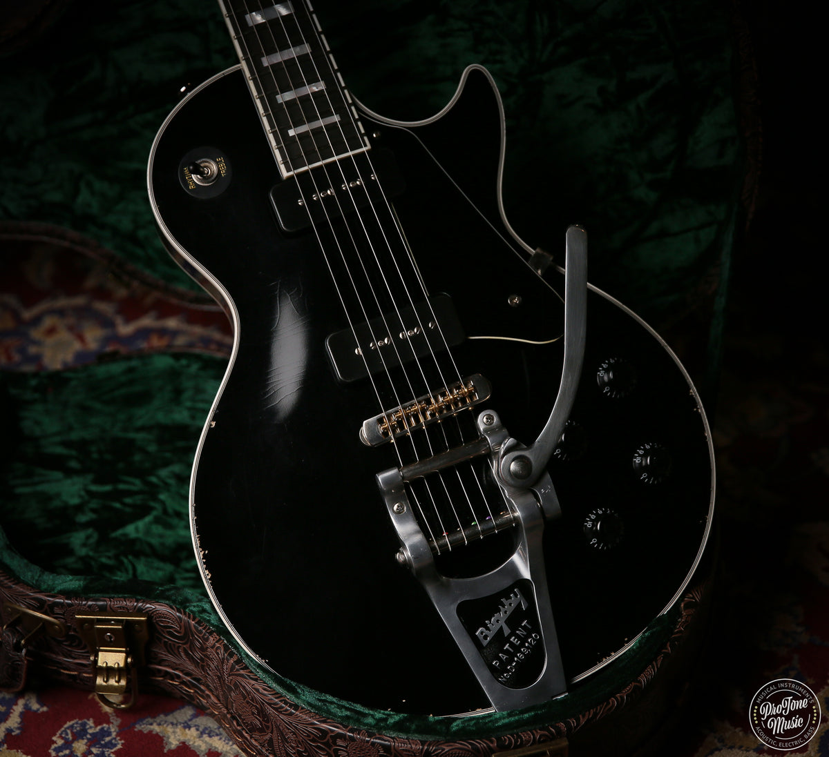 Maybach Lester Custom 54' Bigsby Black Velvet