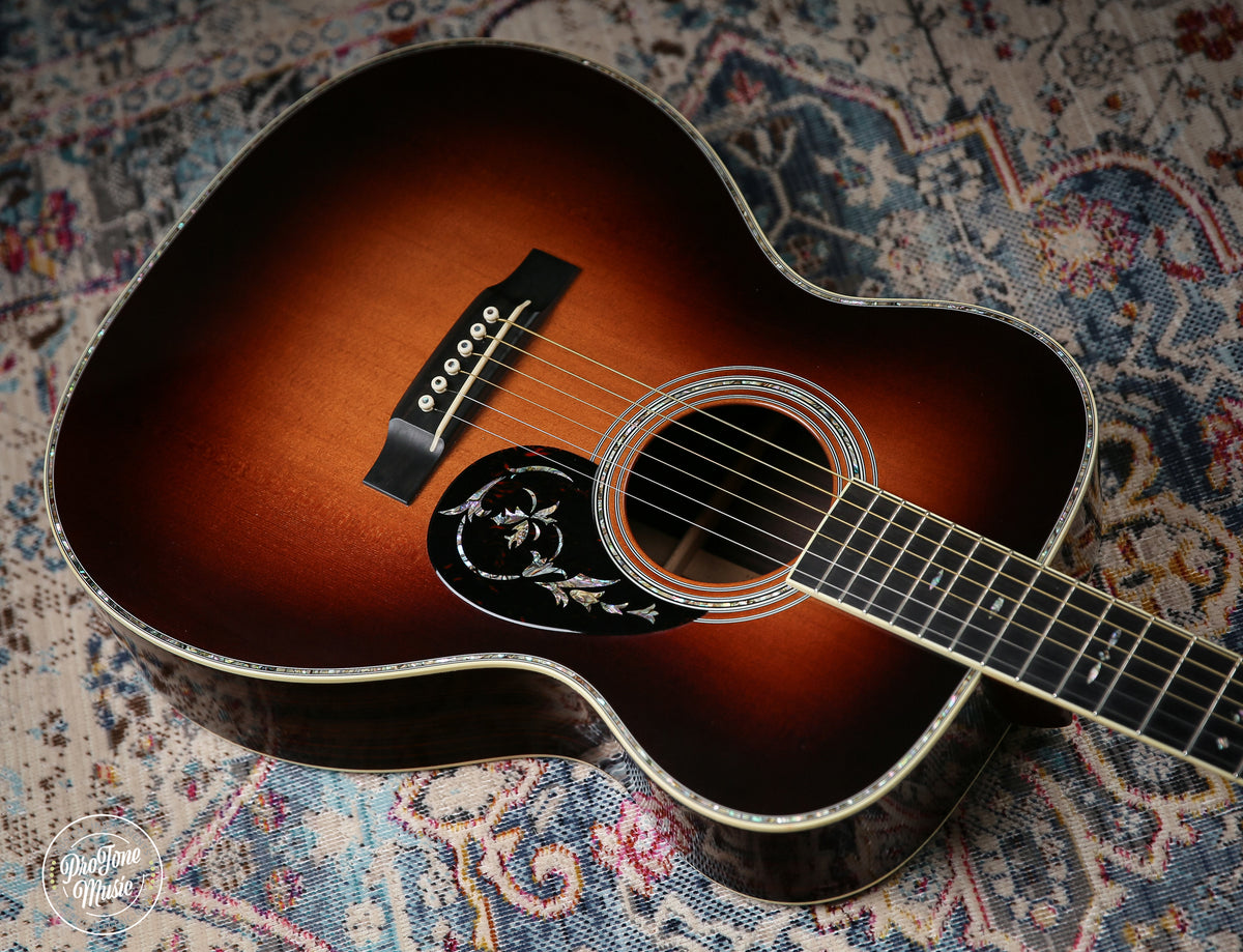Martin USA Custom Shop OM - 41 Deluxe Normans Rare Guitars - ProTone Music Limited