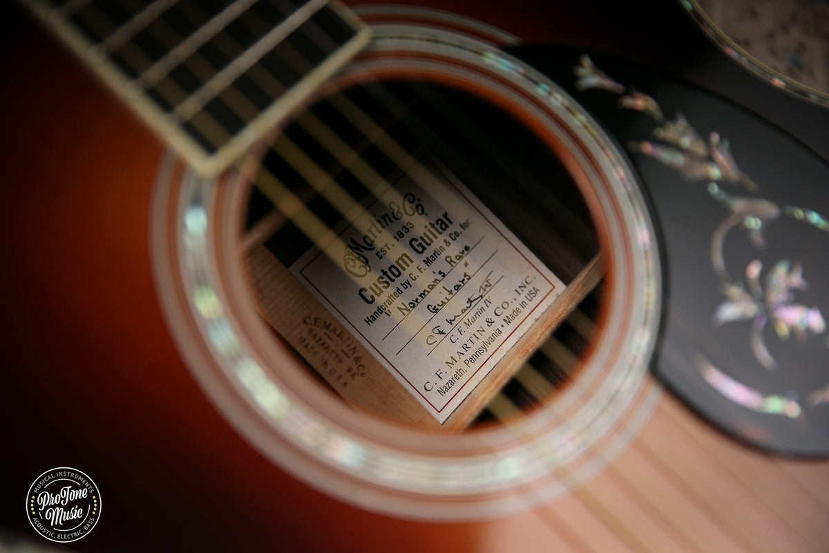 Martin USA Custom Shop OM - 41 Deluxe Normans Rare Guitars - ProTone Music Limited