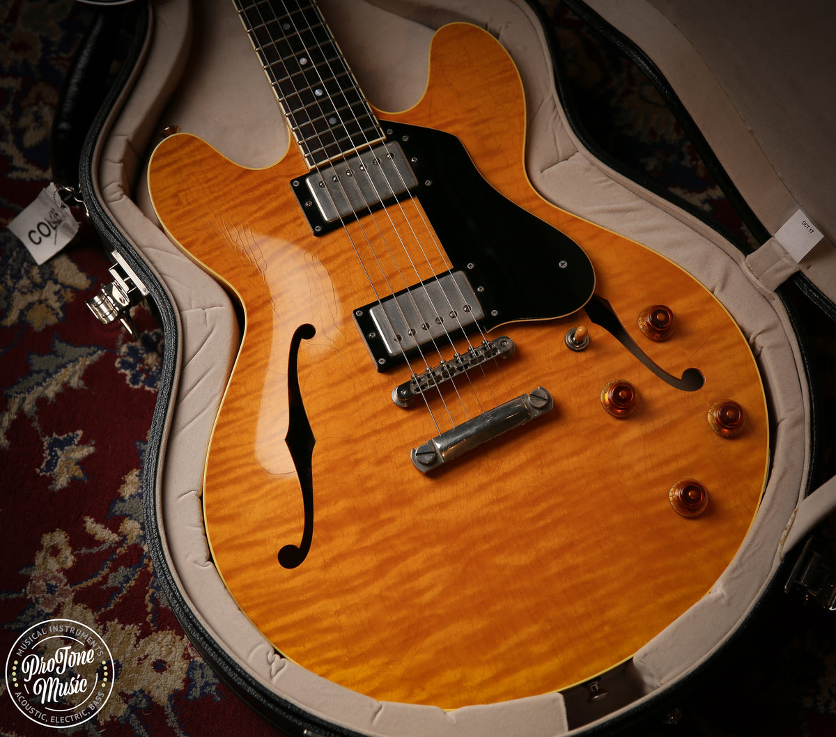 Collings I-35 LC Semi hollow Aged Vintage Blonde
