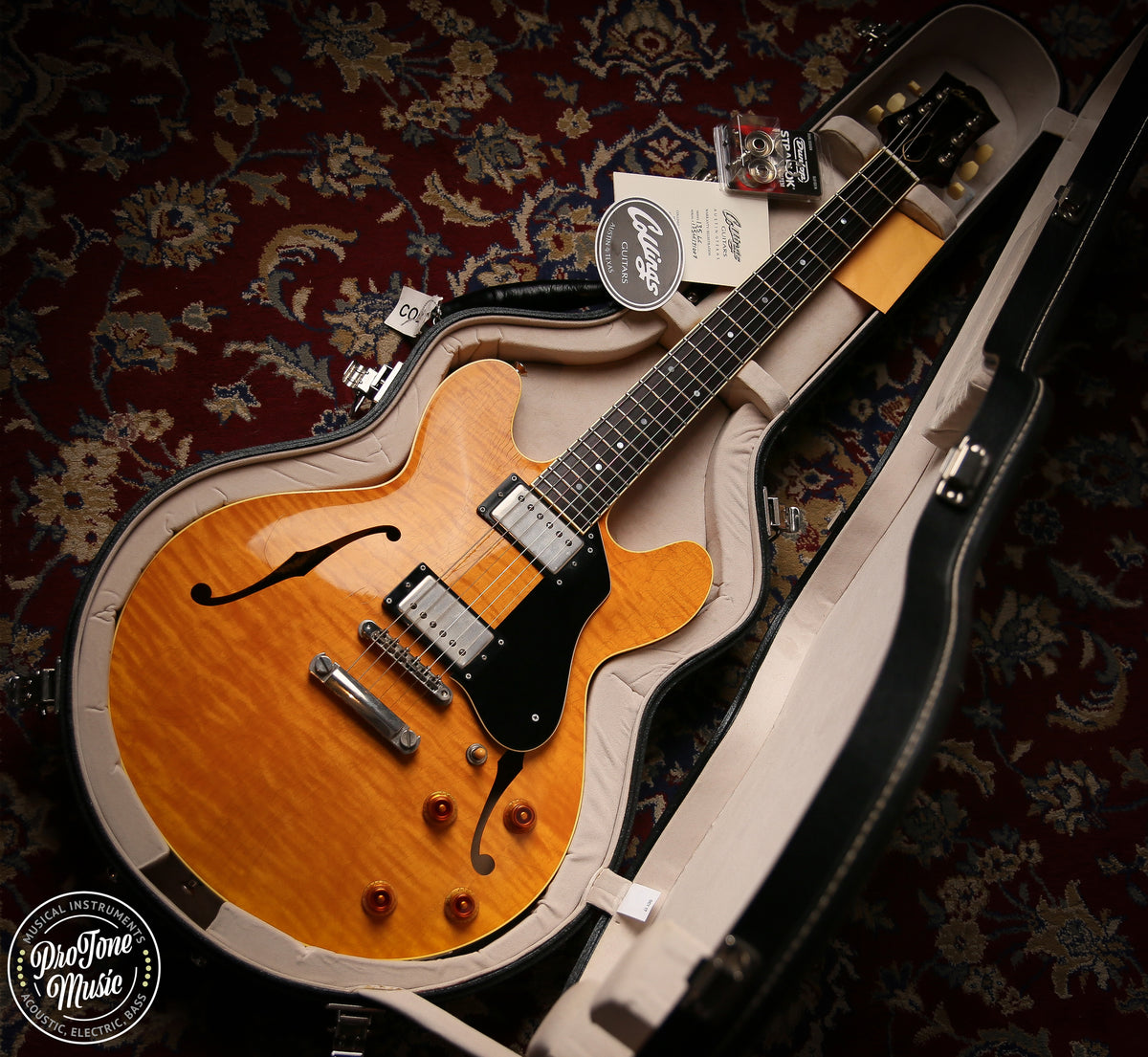 Collings I-35 LC Semi hollow Aged Vintage Blonde