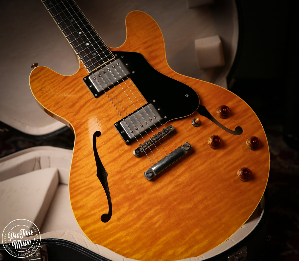 Collings I-35 LC Semi hollow Aged Vintage Blonde