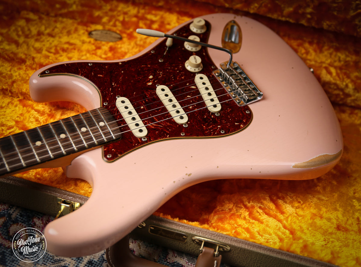 Fender USA Custom Shop 63' Relic Stratocaster Shell Pink