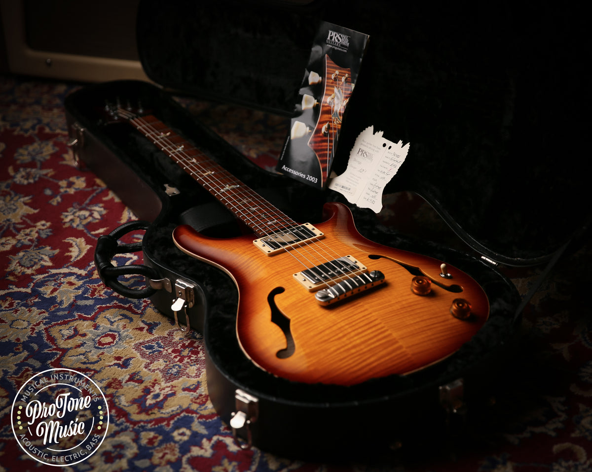 2003 PRS Paul Reed Smith McCarty Hollowbody II Sunburst &amp; Hard Case - ProTone Music