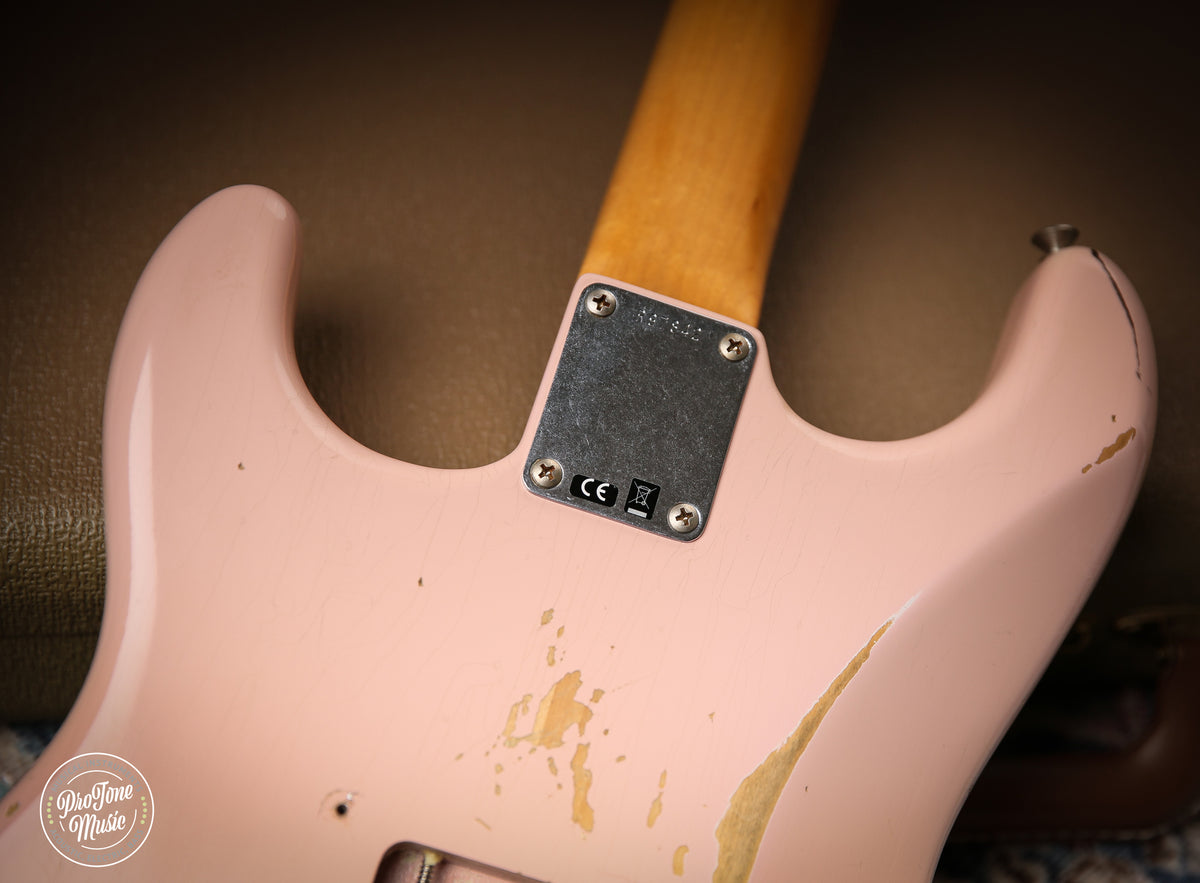 Fender USA Custom Shop 63' Relic Stratocaster Shell Pink