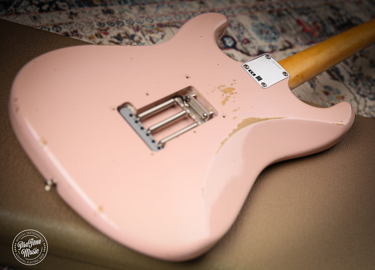Fender USA Custom Shop 63' Relic Stratocaster Shell Pink