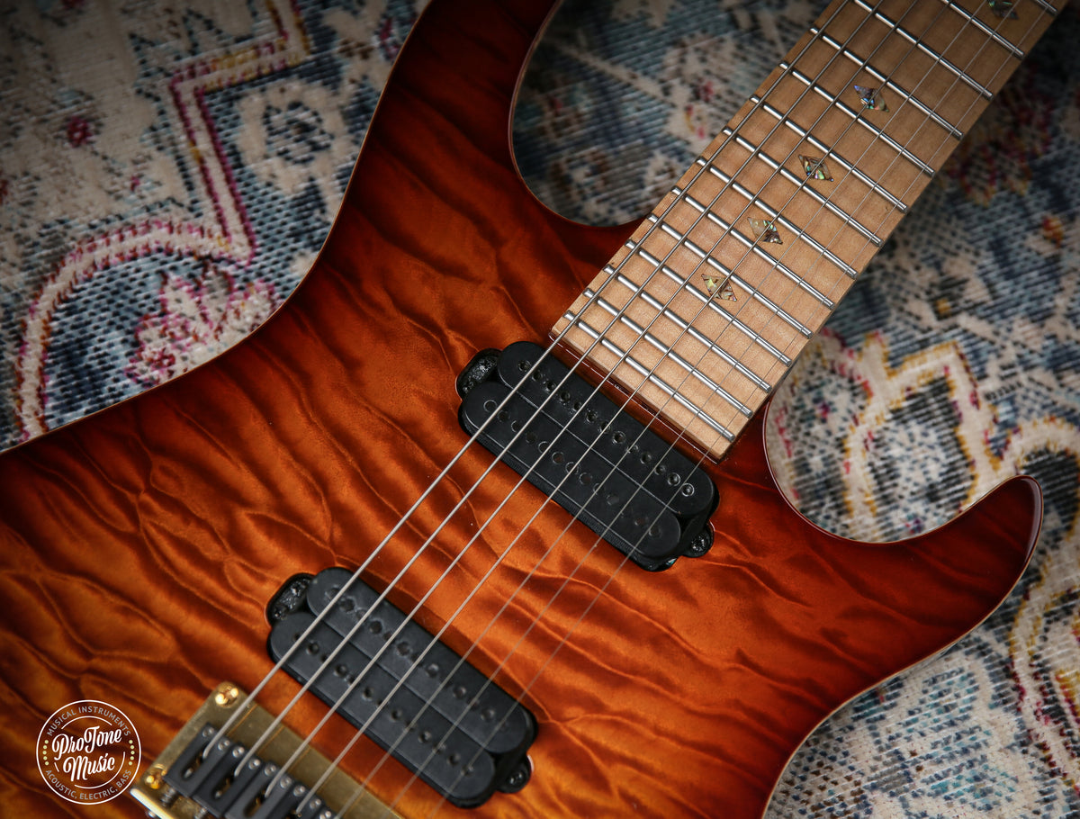 Carvin USA DC700 7 String Quilt Top