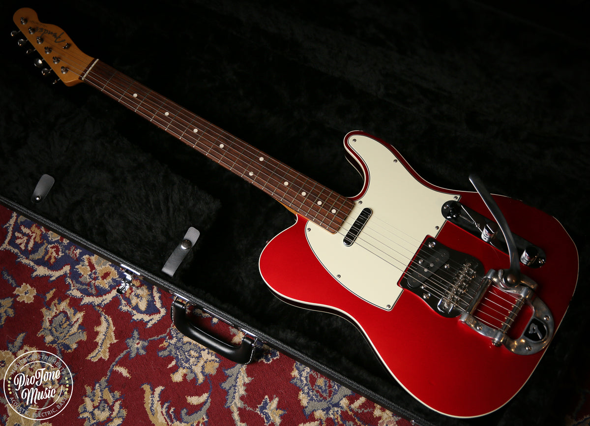 2015 Fender CIJ 62' Reissue Telecaster Bigsby Candy Apple Red