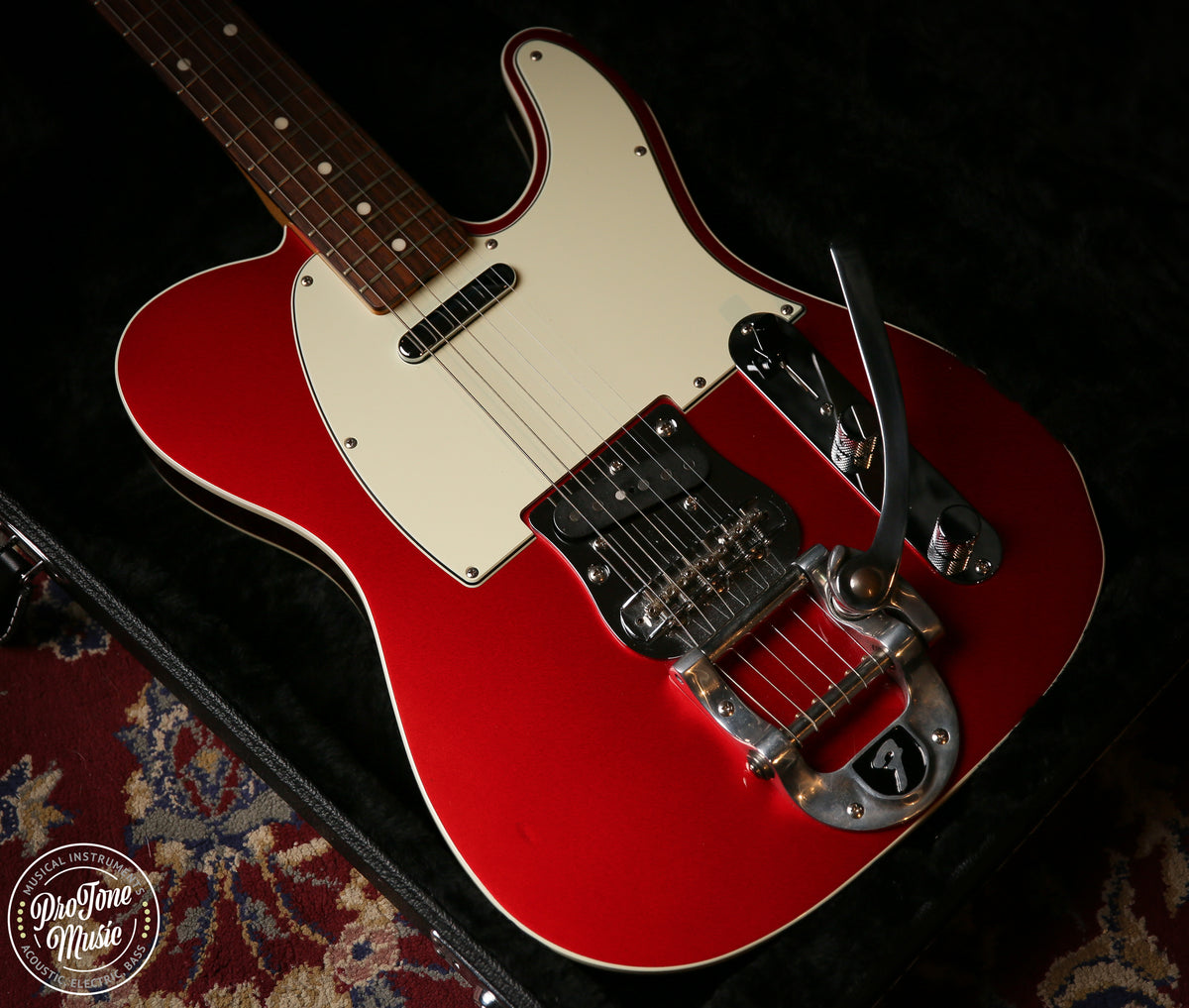 2015 Fender CIJ 62' Reissue Telecaster Bigsby Candy Apple Red