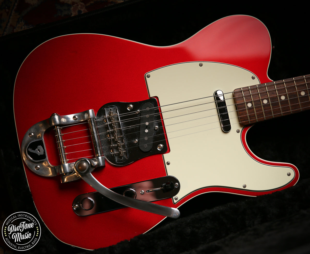 2015 Fender CIJ 62' Reissue Telecaster Bigsby Candy Apple Red