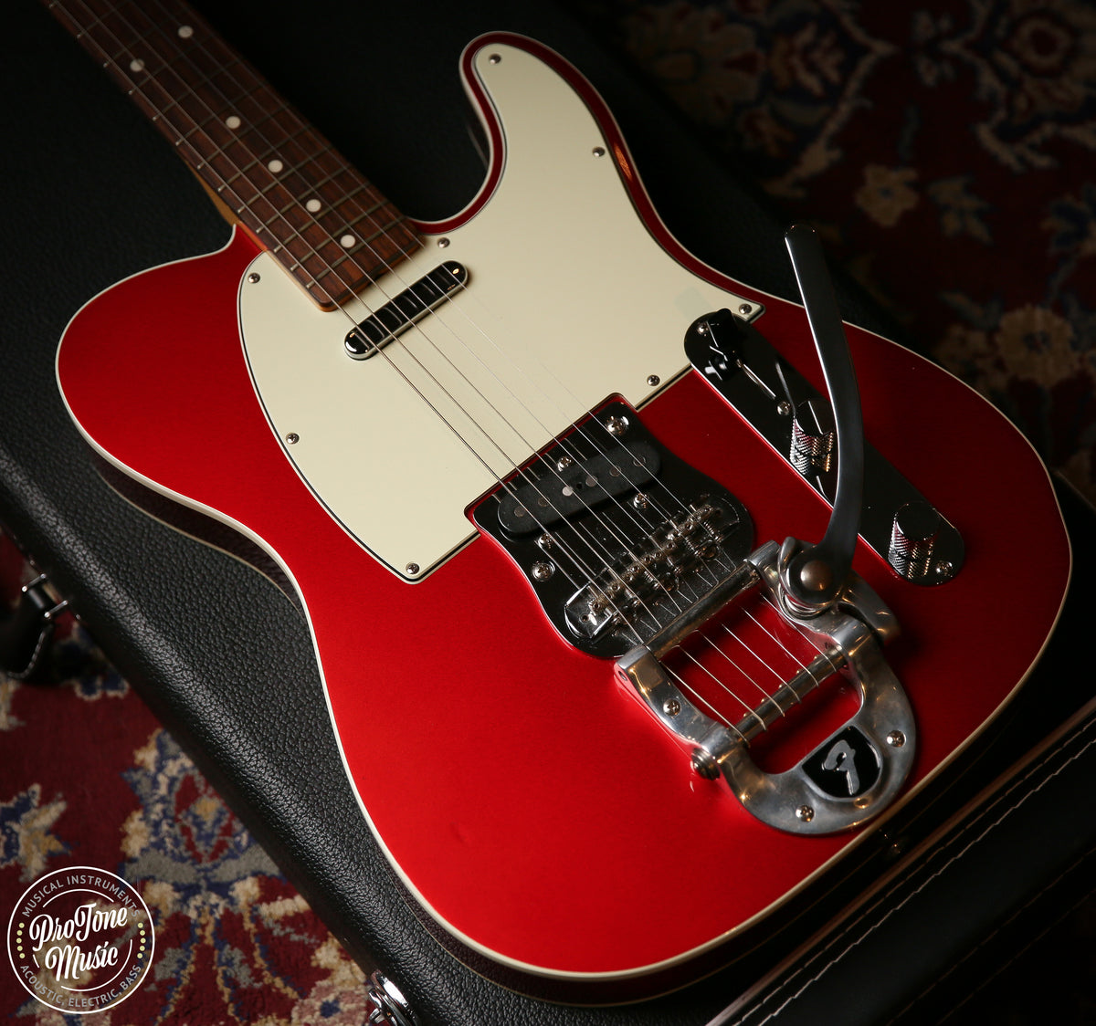2015 Fender CIJ 62' Reissue Telecaster Bigsby Candy Apple Red
