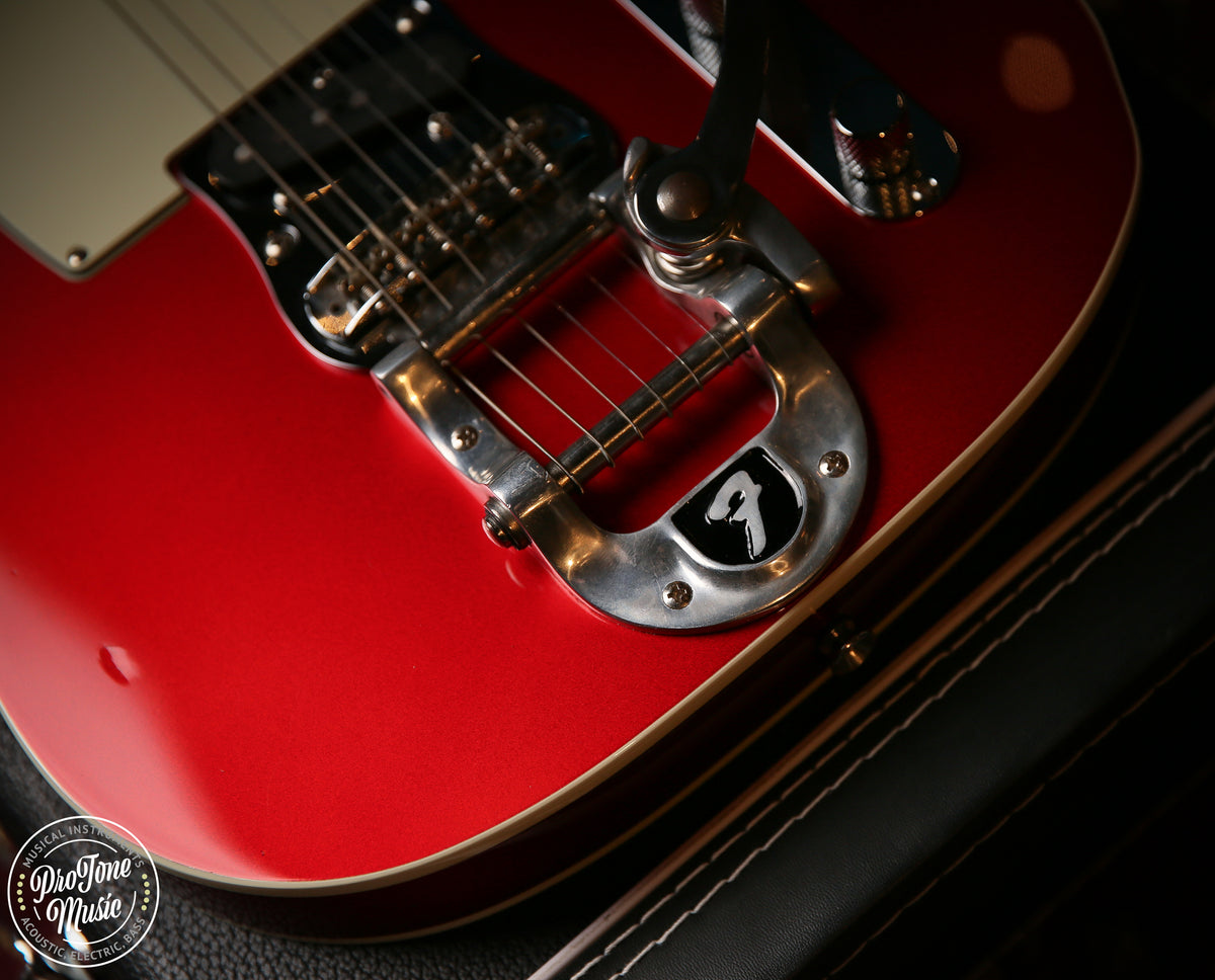 2015 Fender CIJ 62' Reissue Telecaster Bigsby Candy Apple Red