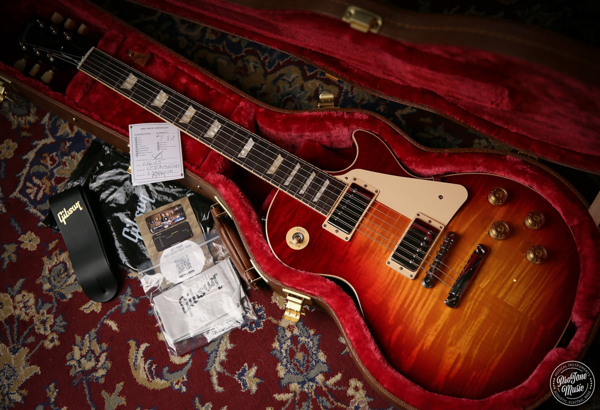 2023 Gibson USA Les Paul Les Paul Standard 50s AAA Top Heritage Cherry Sunburst