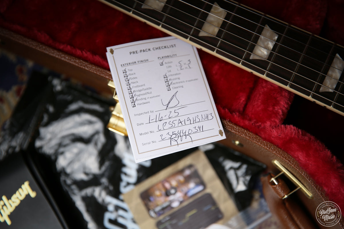 2023 Gibson USA Les Paul Les Paul Standard 50s AAA Top Heritage Cherry Sunburst