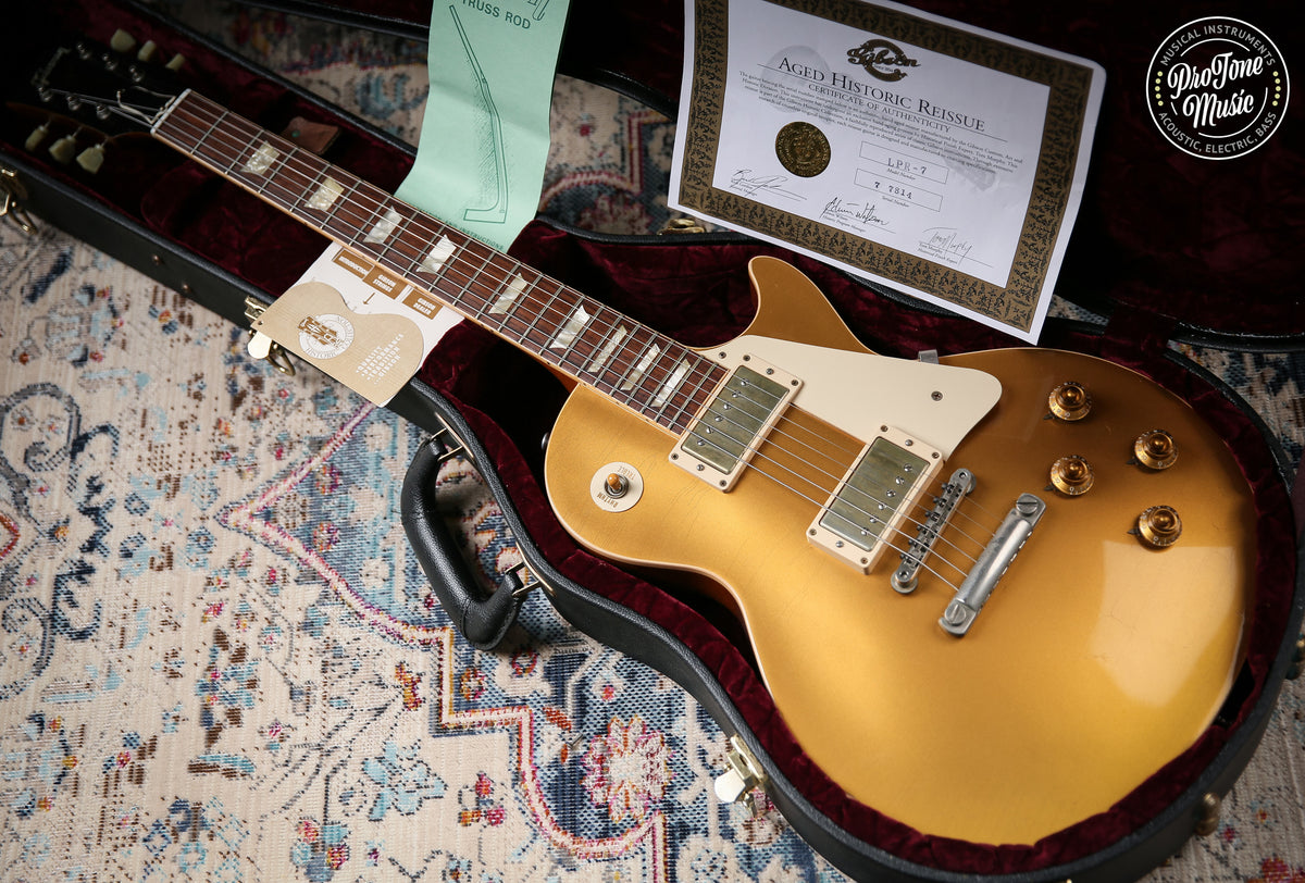 2007 Gibson Custom Shop 57' Les Paul True Historic Tom Murphy Aged Gold Top