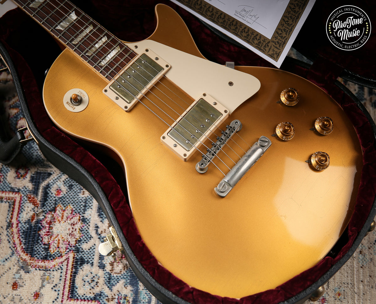 2007 Gibson Custom Shop 57' Les Paul True Historic Tom Murphy Aged Gold Top