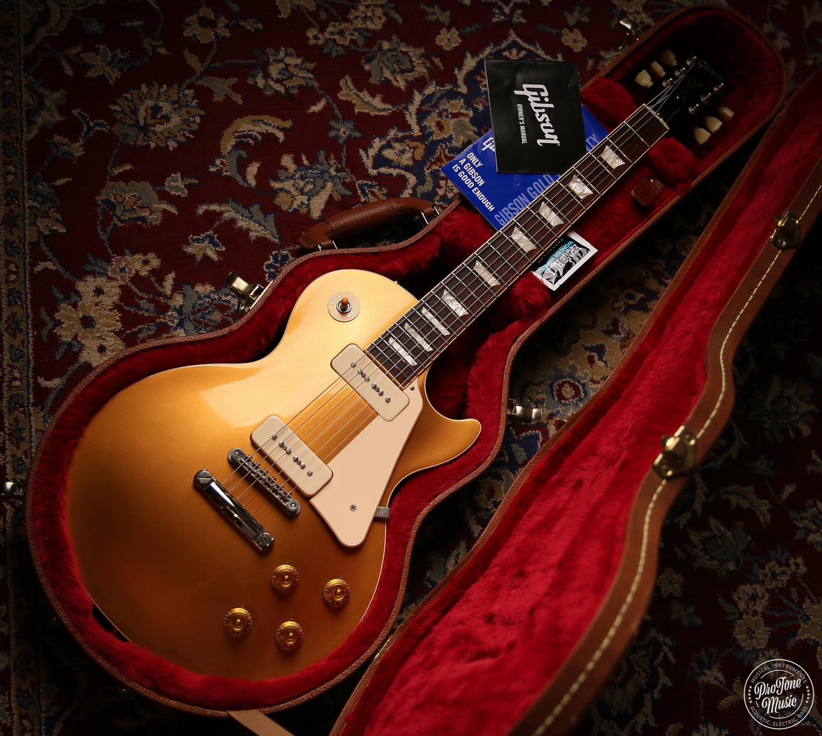 2019 Gibson USA Les Paul Standard P90 Goldtop