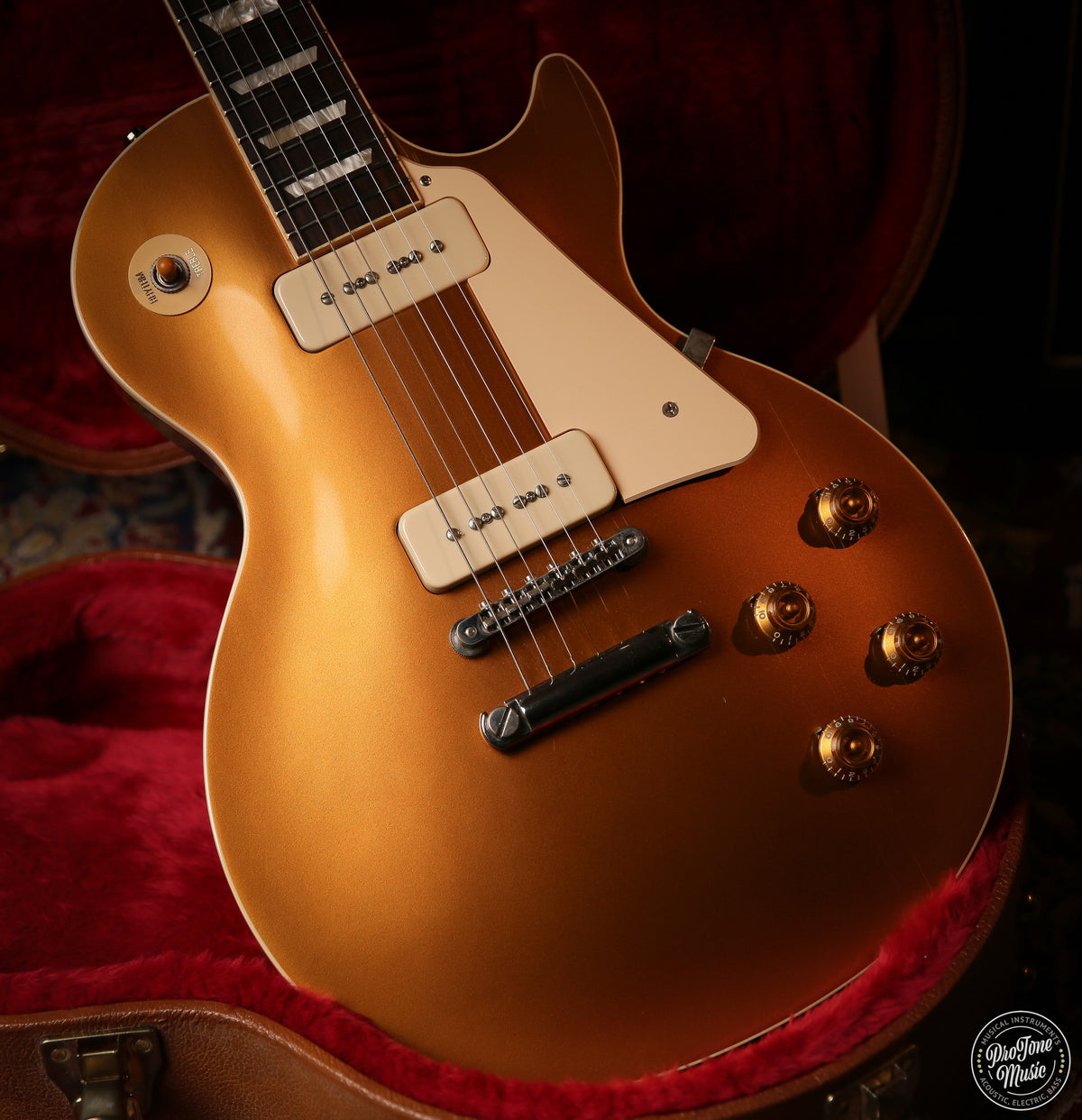 2019 Gibson USA Les Paul Standard P90 Goldtop