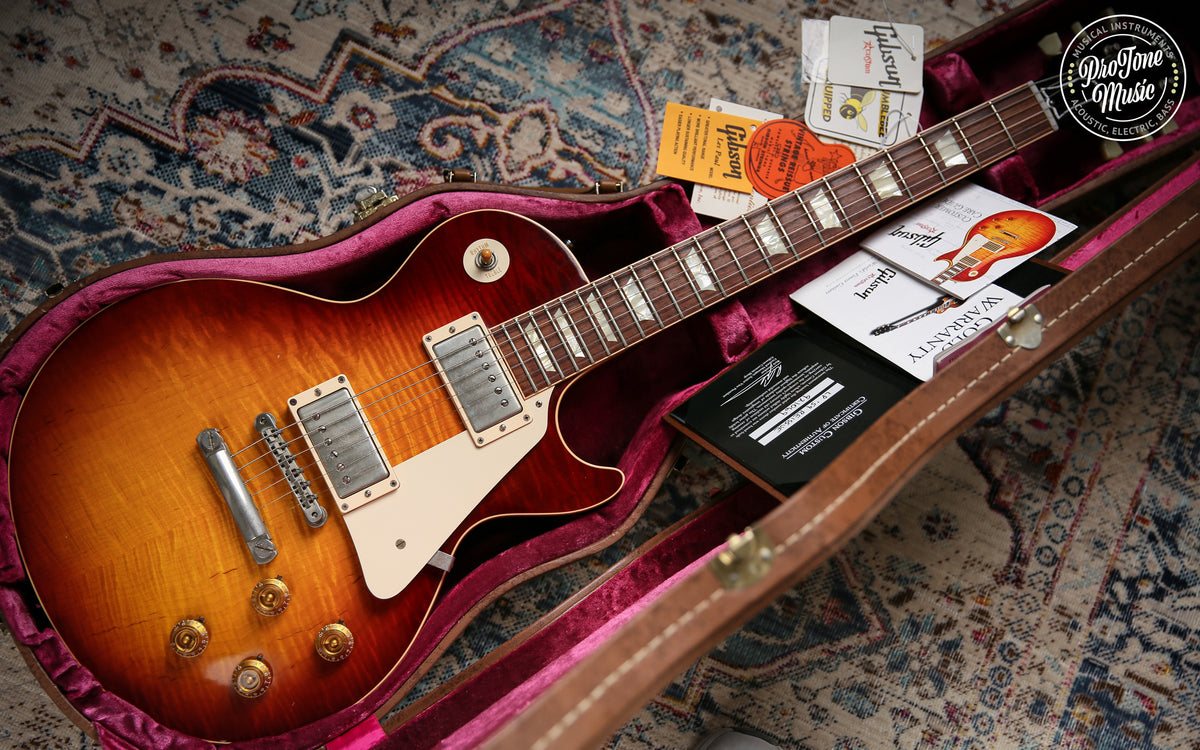 2022 Gibson Custom Shop 59' R9 Les Paul Standard VOS Royal Tea Burst