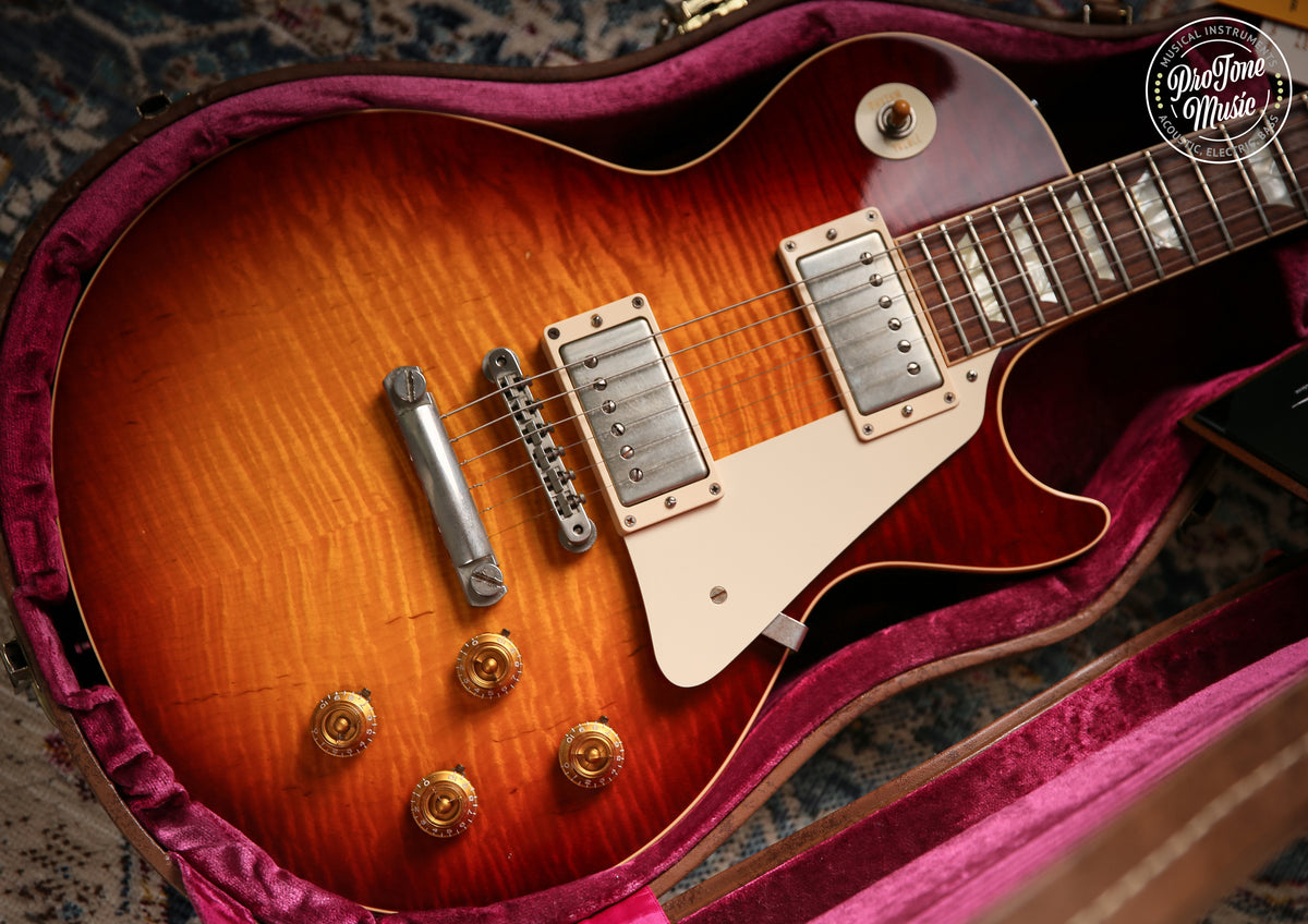 2022 Gibson Custom Shop 59' R9 Les Paul Standard VOS Royal Tea Burst
