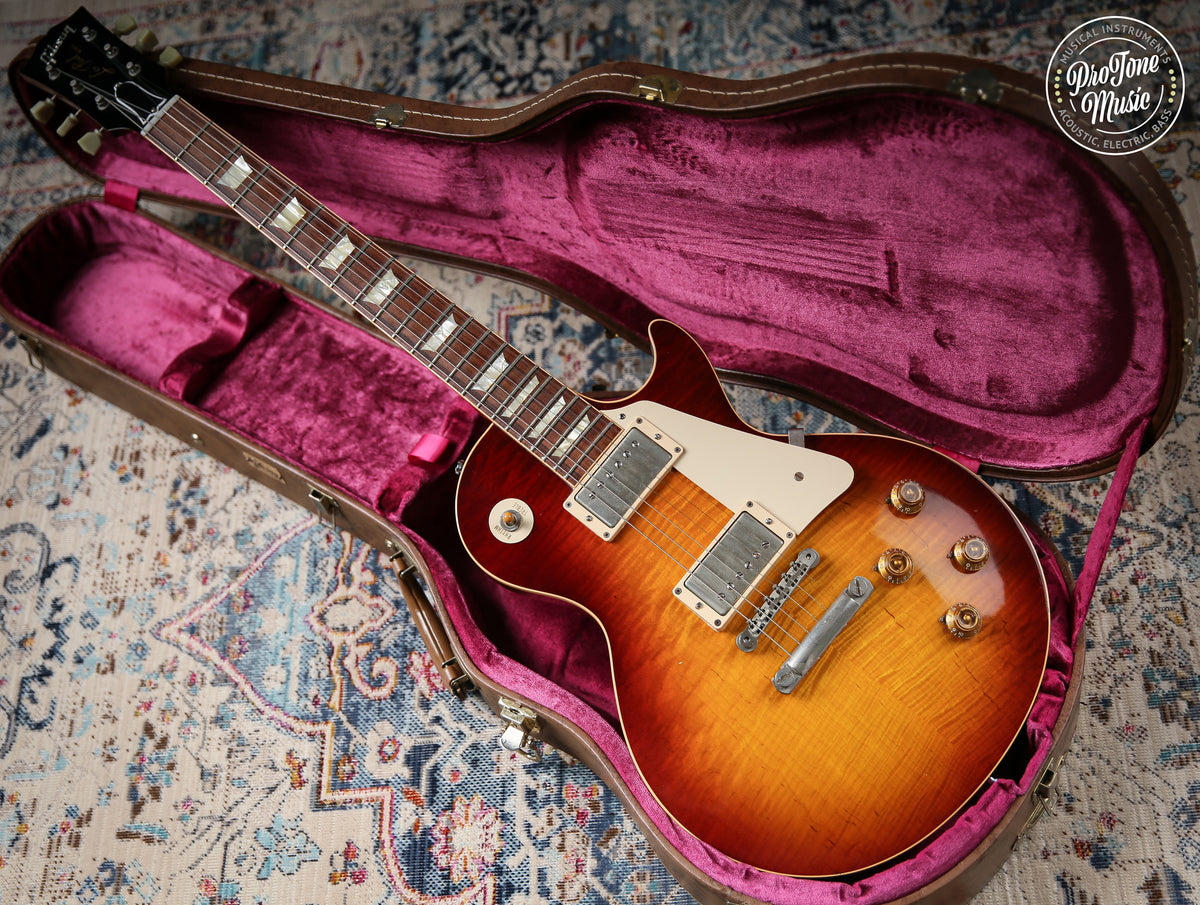 2022 Gibson Custom Shop 59' R9 Les Paul Standard VOS Royal Tea Burst