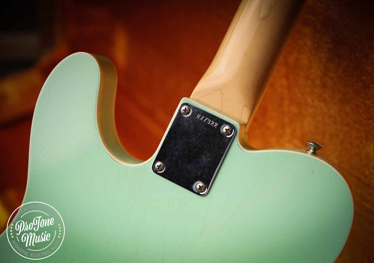 2014 Fender USA Custom Shop Custom Tele Closet Classic Surf Green Masterbuilt - ProTone Music